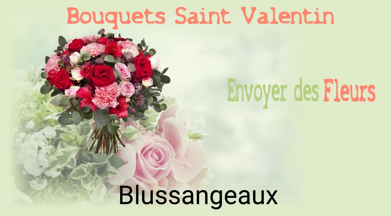Roses de Saint-Valentin livrées à Blussangeaux